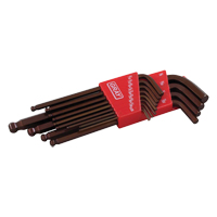 Long Arm Ball Hex Key Set, 13 Pcs., Imperial Brunswick Fyr & Safety