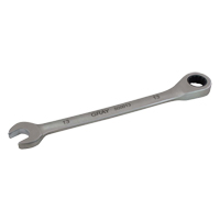 Combination Fixed Head Ratcheting Wrench, 12 Point, 8 mm, Stainless Steel Finish Brunswick Fyr & Safety