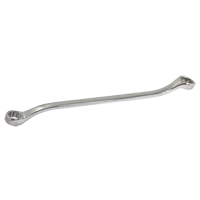 Box Wrench, 12 Point, 1/2" x 9/16", 15° Offset, Chrome Finish Brunswick Fyr & Safety
