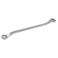Box End Wrench, 12 Point, 8/9 mm, 15° Offset, Chrome Finish Brunswick Fyr & Safety