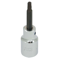 Socket, Torx&reg;, T-27 x 3" L, 1/2" Square Drive Drive Brunswick Fyr & Safety