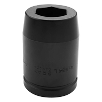 Socket, Impact, 2-1/4", 1-1/2" Drive, 6 Points Brunswick Fyr & Safety