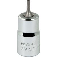 Douille &agrave; embout, Torx, T8 x 2-1/8" lo, Prise 3/8" Brunswick Fyr & Safety