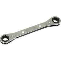 Flat Ratcheting Box Wrench  , 1/2" Drive, Plain Handle Brunswick Fyr & Safety