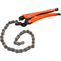 Locking Chain Clamp Pliers, 10" Length, Omnium Grip TYR742 | Brunswick Fyr & Safety