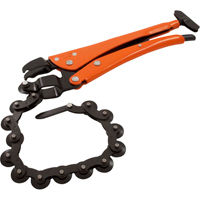 Locking Chain Pipe Cutter Pliers, 12-1/2" Length, Omnium Grip TYR746 | Brunswick Fyr & Safety