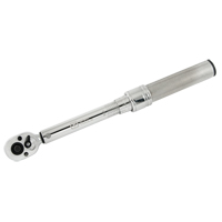 Micrometer Torque Wrench, Click, 1/4" Square Drive, 20 - 150 in-lbs. Brunswick Fyr & Safety