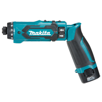 Cordless Drill/Driver Kit, Lithium-Ion, 7.2 V, 1/4" Chuck, 71 in-lbs Torque Brunswick Fyr & Safety