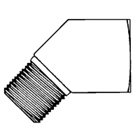 Raccords coudes m&acirc;le/femelle 45 Brunswick Fyr & Safety