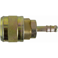 Automax 1/4" Hose Barb Quick Coupler, Brass Brunswick Fyr & Safety