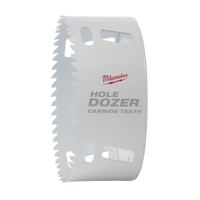 Carbide Hole Saw, 4", 1-31/50" Depth of Cut, Carbide Brunswick Fyr & Safety