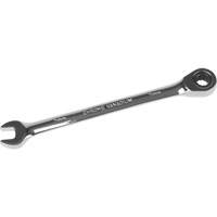Metric Ratcheting Combination Wrench, 12 Point, 7 mm, Chrome Finish Brunswick Fyr & Safety
