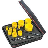 Industrial Hole Saw Kit, 14 Pieces Brunswick Fyr & Safety