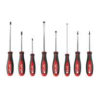 Screwdriver Set with Square Drive, 8 Pcs., Magnetic Brunswick Fyr & Safety