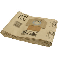 Paper Vacuum Filter Bags, 1 US gal. UAG064 | Brunswick Fyr & Safety