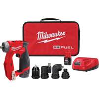 M12 Fuel Installation Drill-Driver Kit, Lithium-Ion, 12 V, 1/4"/3/8" Chuck, 300 in-lbs Torque Brunswick Fyr & Safety