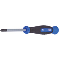 Phillips Precision Screwdriver, #00, 5" L, Cushion Grip Handle Brunswick Fyr & Safety