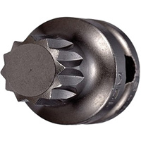 Socket Bit, Triple Square, 5 x 1" L, 3/8" Drive Brunswick Fyr & Safety