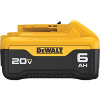 Max XR&reg; Premium Battery Pack, Lithium-Ion, 20 V, 6 Ah Brunswick Fyr & Safety