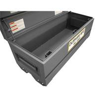 Jobsite Storage Box, 60" x 24" x 22-3/4", Steel, Grey UAI846 | Brunswick Fyr & Safety