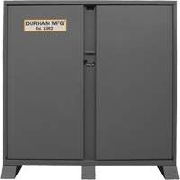 Jobsite Storage Shelving Cabinet, Steel, 47.5 Cubic Feet, Grey UAI847 | Brunswick Fyr & Safety