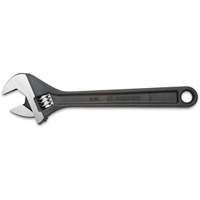 Adjustable Wrench - Boxed, 12" L, 1-1/2"/39 mm Max Width, Black Oxide Brunswick Fyr & Safety