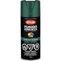 Fusion All-In-One™ Paint, Green, Gloss, 12 oz., Aerosol Can UAJ413 | Brunswick Fyr & Safety