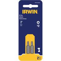 Embouts de tournevis &agrave; ins&eacute;rer, Carr&eacute;e, #2, Prise 1/4" Brunswick Fyr & Safety