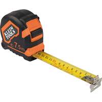 Magnetic Double-Hook Tape Measure, 7.5 m, 1/16"/1 mm Graduations Brunswick Fyr & Safety