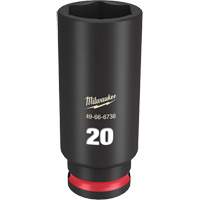 Shockwave Impact Duty Socket, Impact, 2 mm, 3/8" Drive, 6 Points, Deep Brunswick Fyr & Safety