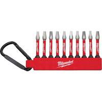 Shockwave Impact Driver Bit Set, Square, #2, 1/4" Drive Brunswick Fyr & Safety