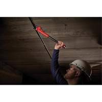 Cl&eacute; &agrave; tuyau adaptable Cheater, Cap des m&acirc;choires 2-1/2", Longueur 18"/24"/10", Fini Rev&ecirc;tement en poudre, Prise Ergonomique Brunswick Fyr & Safety