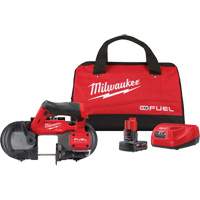 M12 Fuel Compact Band Saw Kit, 12 V, 2-1/2" Capacity Brunswick Fyr & Safety