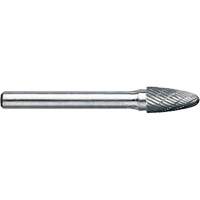 Drillco&reg; Magnum Double Cut Solid Carbide Burr, SG-1, 1/4" Dia., 1/4" Shank, 5/8" Depth of Cut Brunswick Fyr & Safety