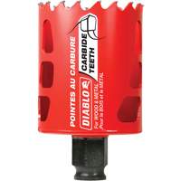 Scie cloche pour bois et m&eacute;tal, 2", Profondeur de la coupe 2-3/8", Carbure Brunswick Fyr & Safety