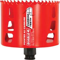 Scie cloche pour bois et m&eacute;tal, 3-5/8", Profondeur de la coupe 2-3/8", Carbure Brunswick Fyr & Safety