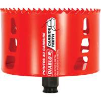 Scie cloche pour bois et m&eacute;tal, 4-1/4", Profondeur de la coupe 2-3/8", Carbure Brunswick Fyr & Safety