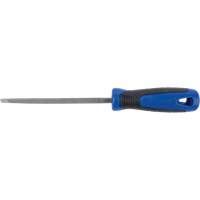 Slim Taper File With Handle, Triangle, 6", Single Brunswick Fyr & Safety