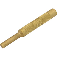 Brass Pin Punch, 5/16" Dia. x 4" L Brunswick Fyr & Safety