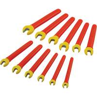 Insulated Metric Open End Wrench Set, 1000 V, 12 Pcs Brunswick Fyr & Safety