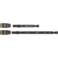 3-in-1 Impact Flip Socket Set, Hex, 1/4" Drive, 3 Pcs Brunswick Fyr & Safety