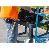 Steel Loop Tool Holder, Hammer Holder, Leather, 0 Pockets Brunswick Fyr & Safety