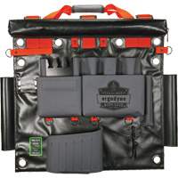 Arsenal 5710 Bucket Truck Tool Board with Tool Tethering Attachment Points, Nylon, 8 Pockets, Grey Brunswick Fyr & Safety