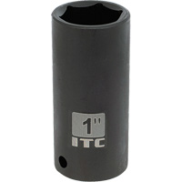 Socket, Impact, 1-1/8", 1/2" Drive, 6 Points Brunswick Fyr & Safety