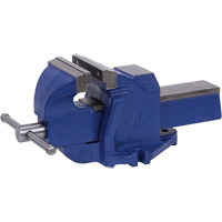 Heavy-Duty British Pattern Bench Vise, 6" Jaw Width, 3-1/2" Throat Depth Brunswick Fyr & Safety