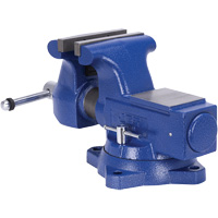 JBTV-6 Heavy-Duty Round Channel Bench Vise, 6-1/2" Jaw Width, 4" Throat Depth Brunswick Fyr & Safety