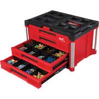 PackOut™ 4-Drawer Tool Box, 22-1/5" W x 14-3/10" H, Red UAW031 | Brunswick Fyr & Safety