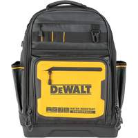 PRO Backpack, 13-3/4" L x 7-3/4" W, Black/Yellow UAW784 | Brunswick Fyr & Safety