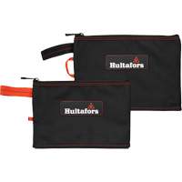 Multi-Purpose Zippered Bag, Ballistic Polyester, Black/Orange UAX335 | Brunswick Fyr & Safety