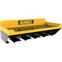 Power Tool Storage Shelf Combo, Steel, Black/Yellow UAX436 | Brunswick Fyr & Safety